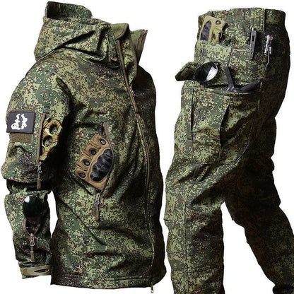 Tactical Outdoor Winter Jacket Set