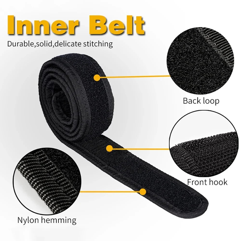 2 Inch Double Layer Tactical Combat Belt