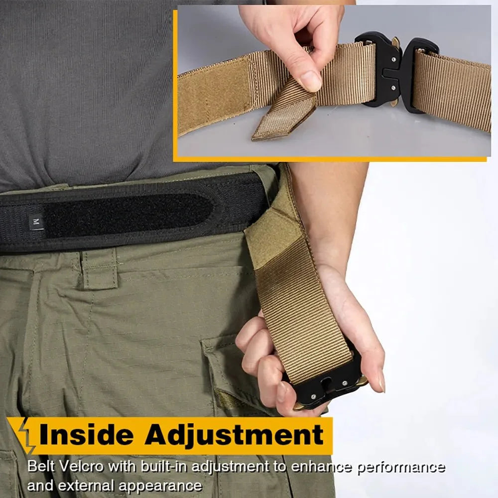 2 Inch Double Layer Tactical Combat Belt