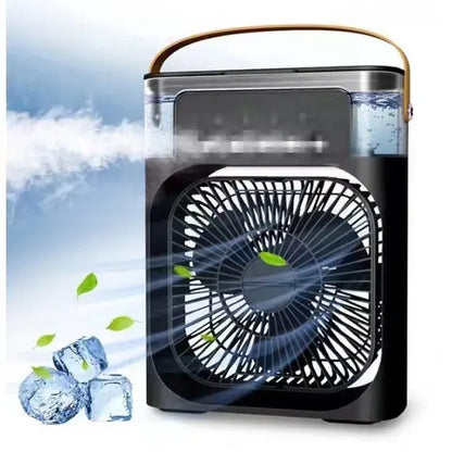 3-in-1 Portable Fan with LED Night Light