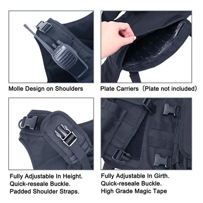 Tactical Plate Carrier Vest